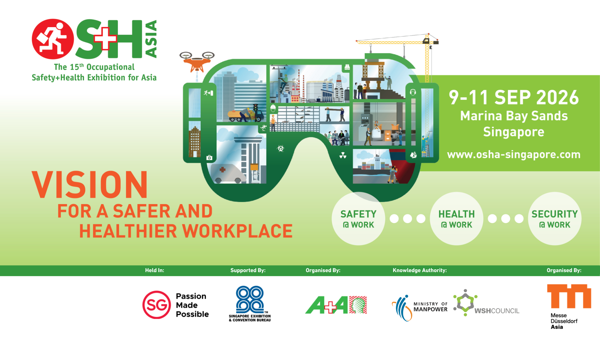 OS+H Asia 2026 exhibition banner